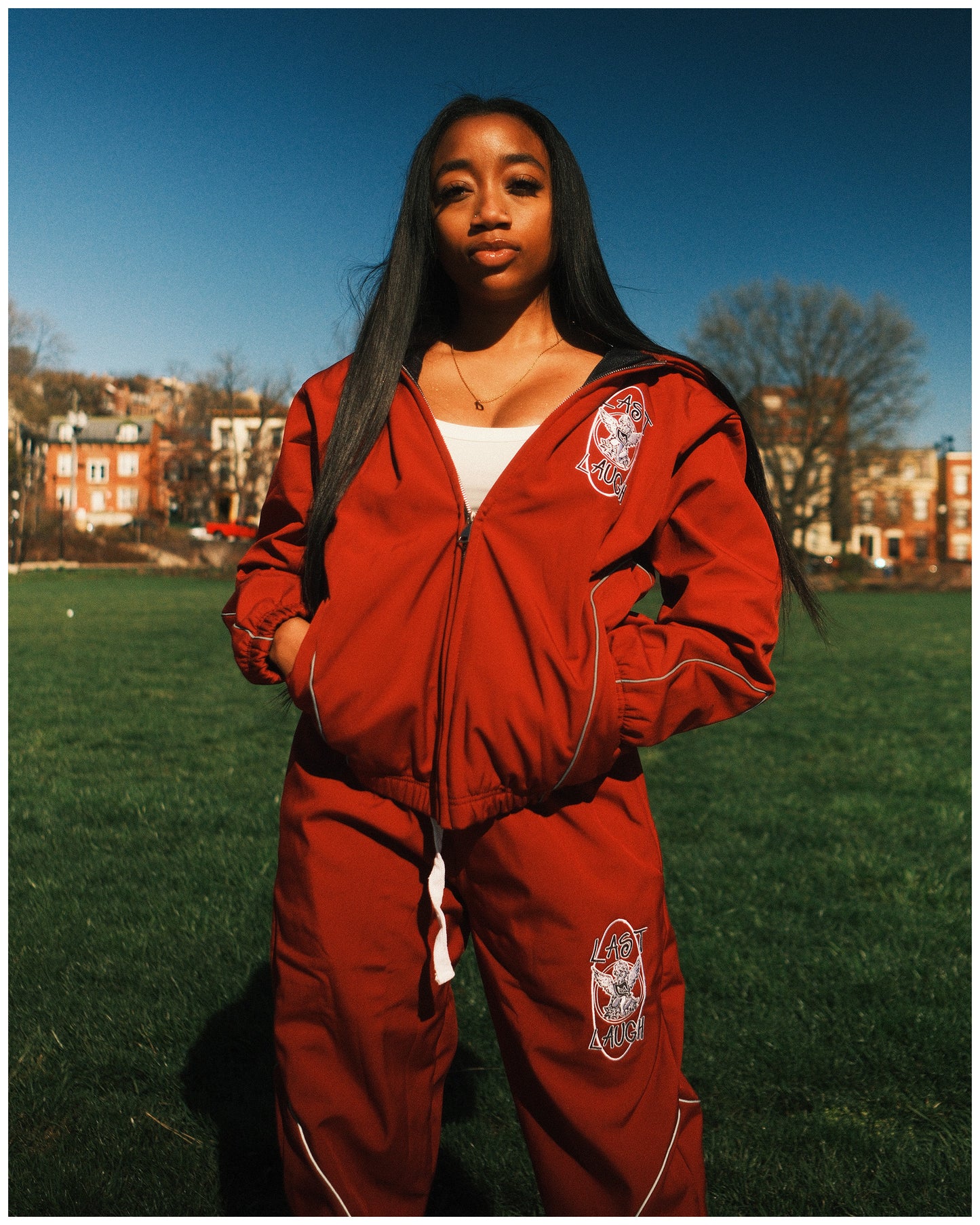 RED Last Laugh Soft Shell TrackSuit